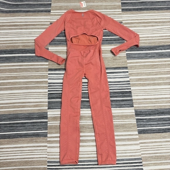 Free People Good Karma‎ Long Sleeve Autumn Leaves Onsies XS/S Women - Picture 6 of 16